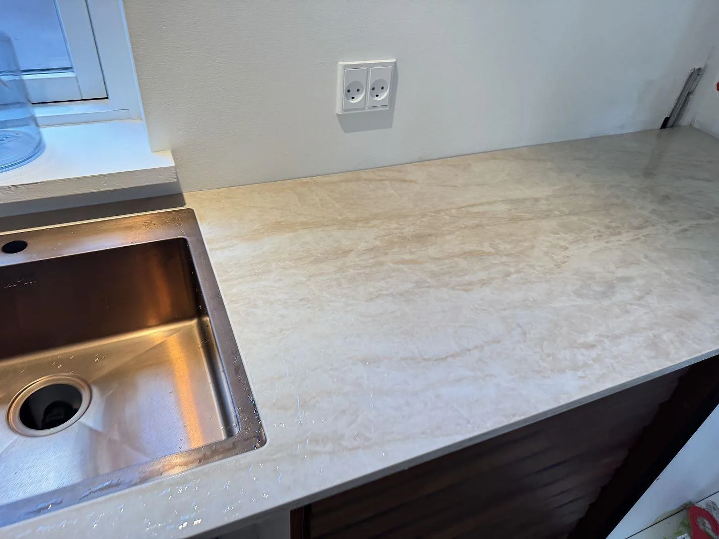 Køkkenbordplade i Dekton Arga, Greve – billede 4