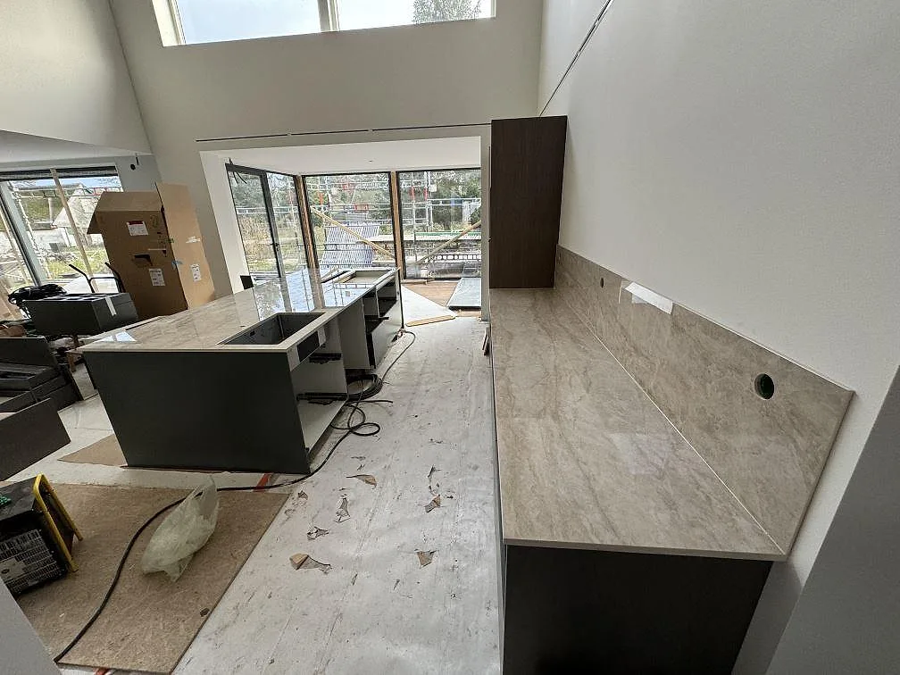 Køkkenbordplade i Dekton Arga, Höllviken – billede 6