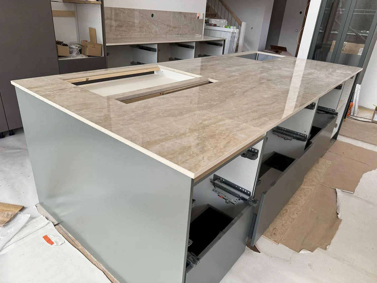 Køkkenbordplade i Dekton Arga, Höllviken – billede 7