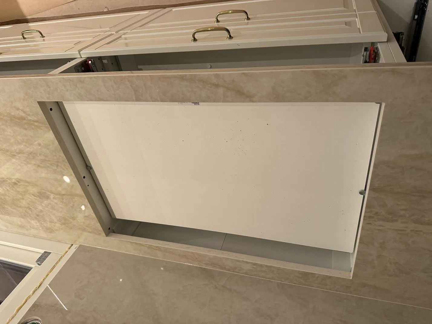 Bordplade i Dekton Arga, Höllviken – billede 6