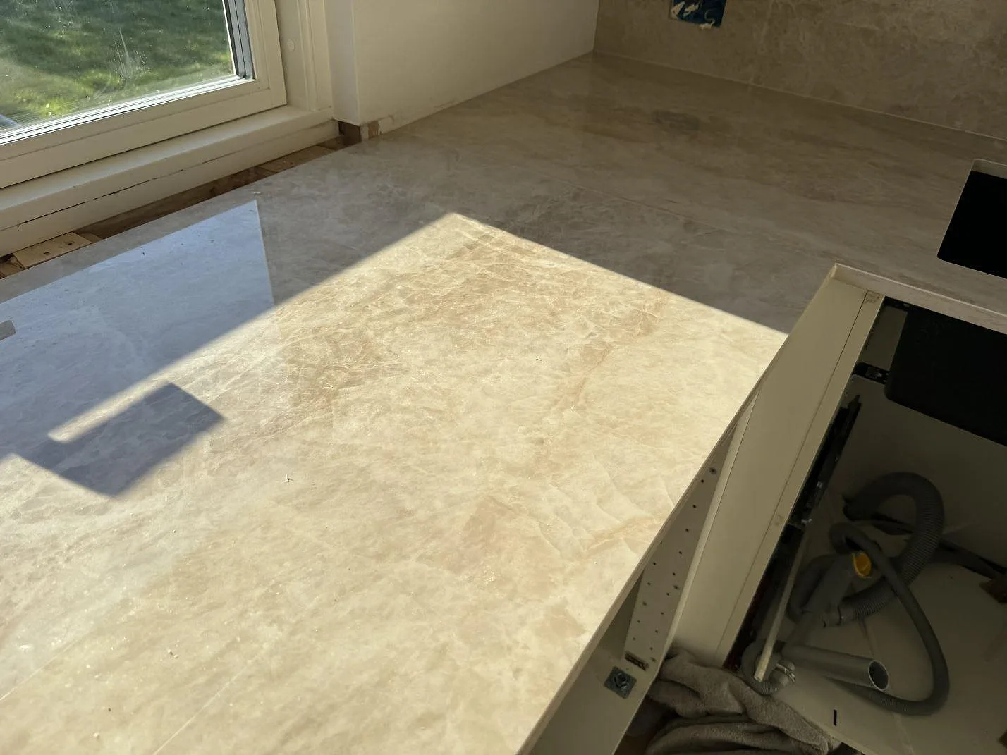 Køkkenbordplade i Dekton Arga, Hørsholm – billede 7