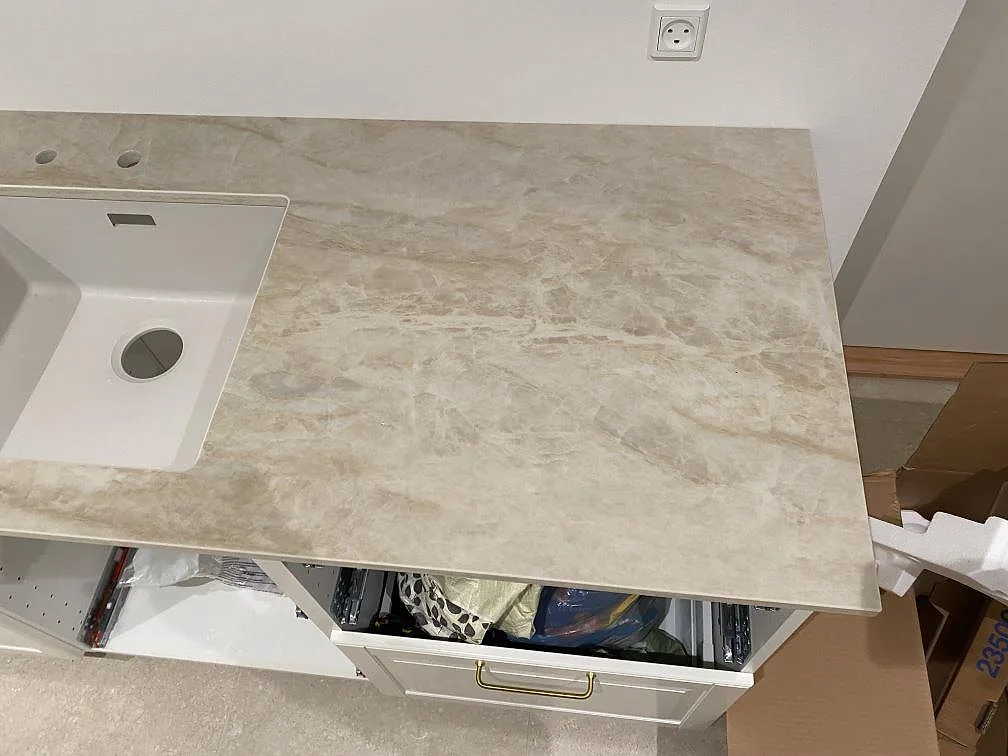 Køkkenbordplade i Dekton Arga, Hornslet – billede 6