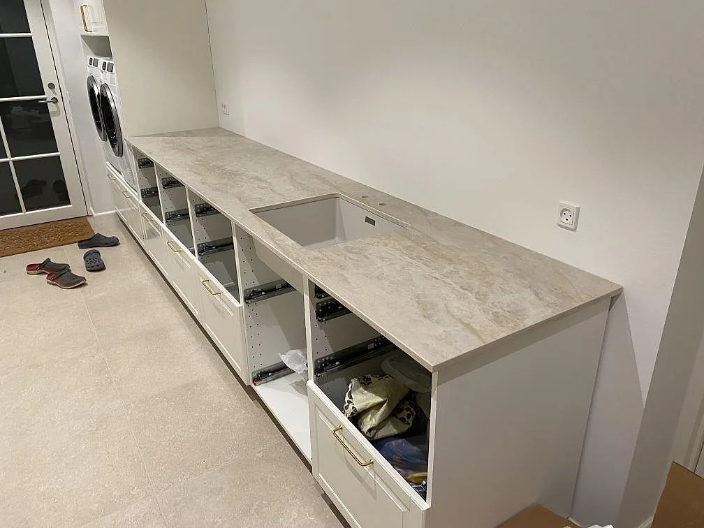 Køkkenbordplade i Dekton Arga, Hornslet – billede 2