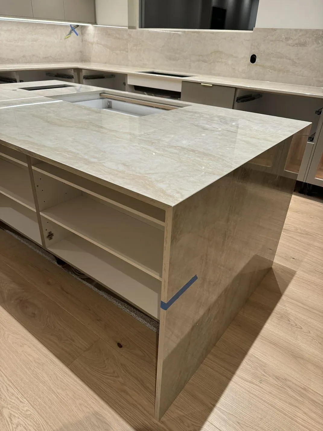 Køkkenbordplade i Dekton Arga, Hunnebostrand – billede 6