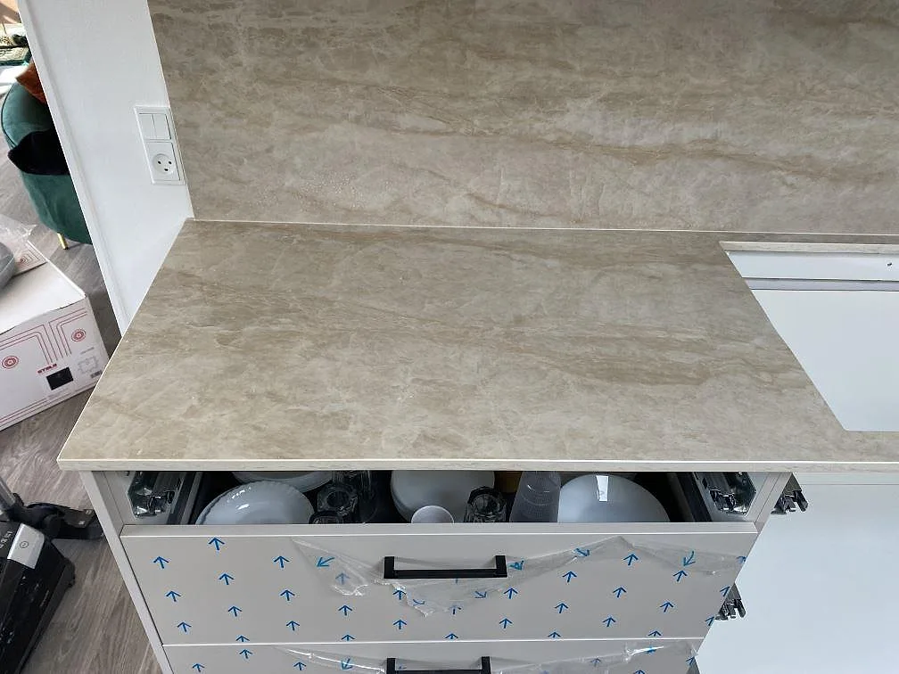 Køkkenbordplade i Dekton Arga, Hvidovre – billede 6