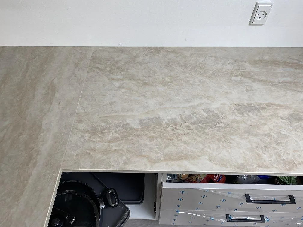 Køkkenbordplade i Dekton Arga, Hvidovre – billede 7