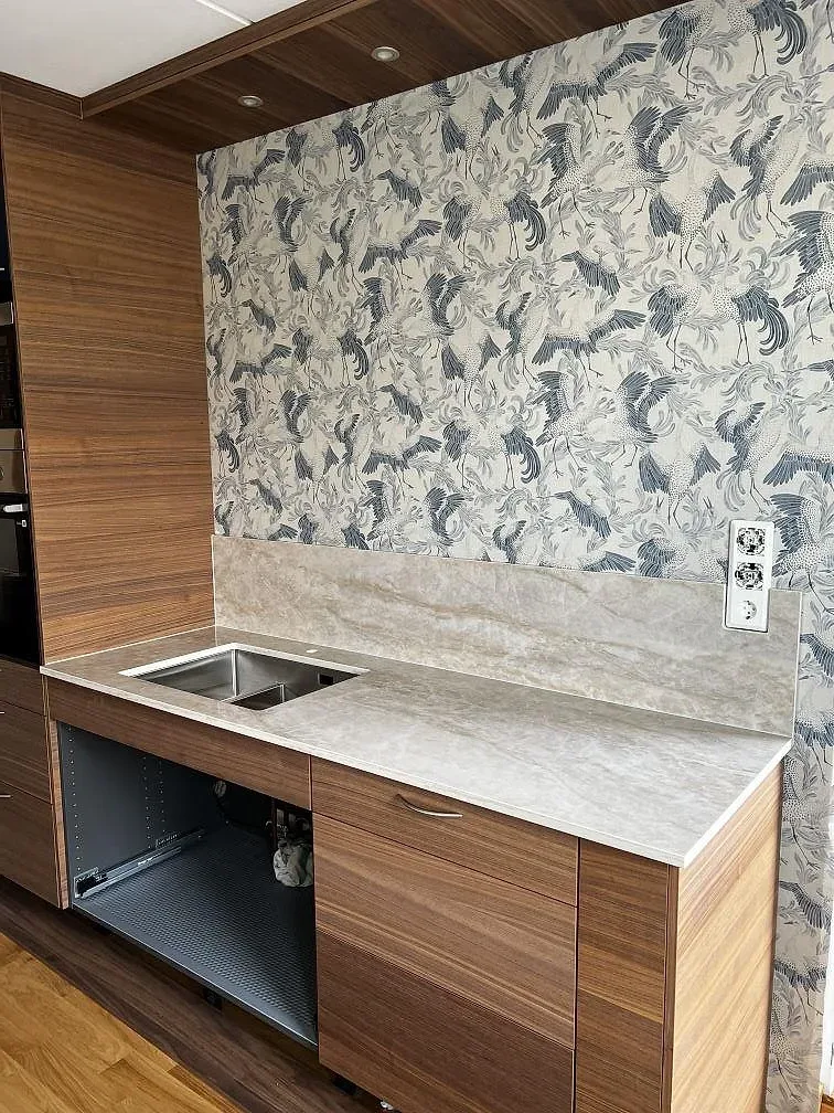 Køkkenbordplade i Dekton Arga, Karlskrona – billede 7