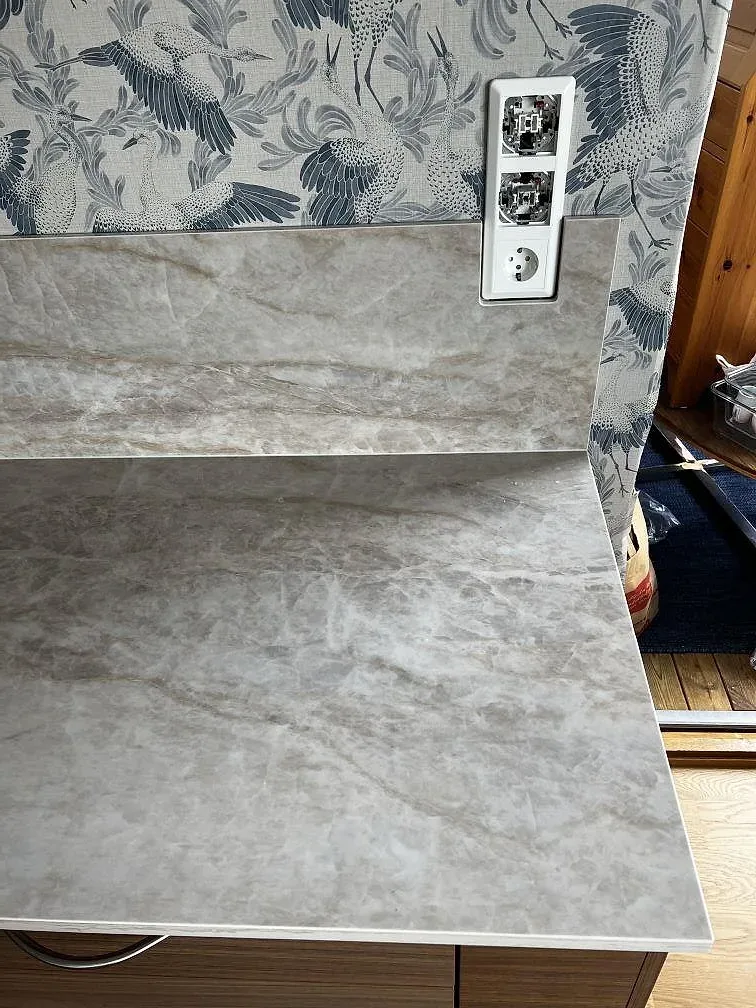 Køkkenbordplade i Dekton Arga, Karlskrona – billede 6