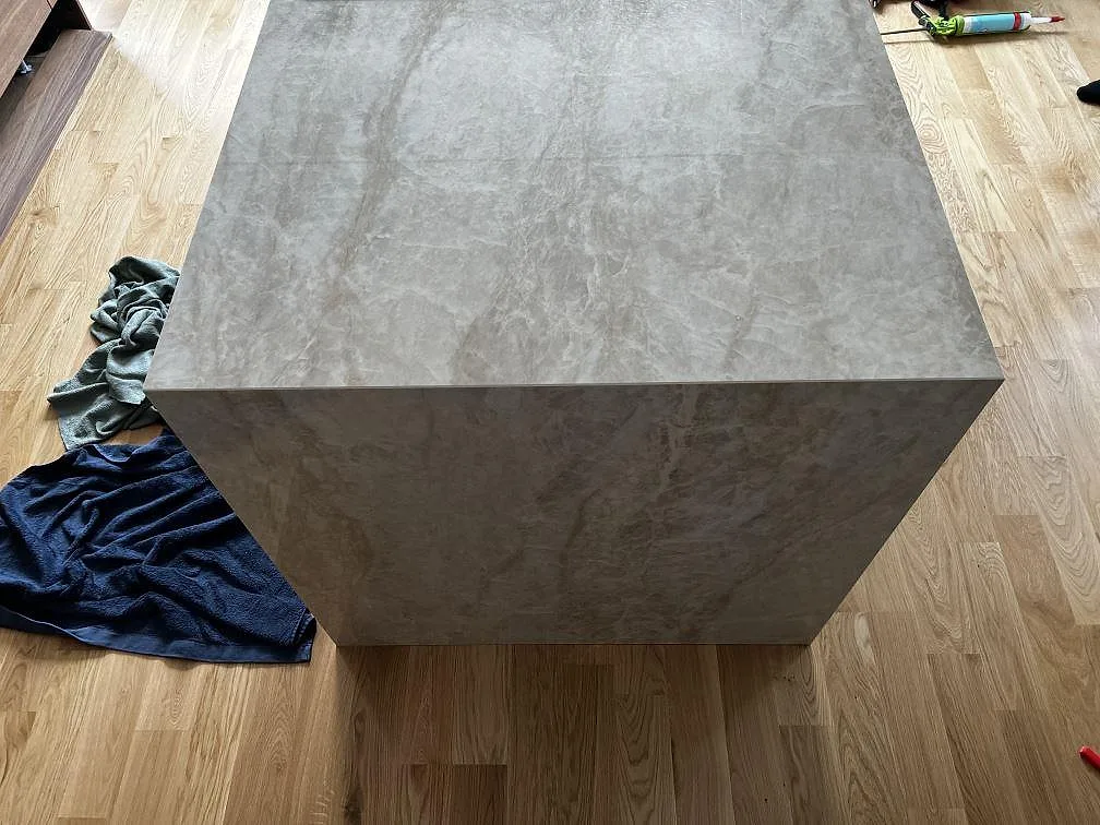 Køkkenbordplade i Dekton Arga, Karlskrona – billede 8