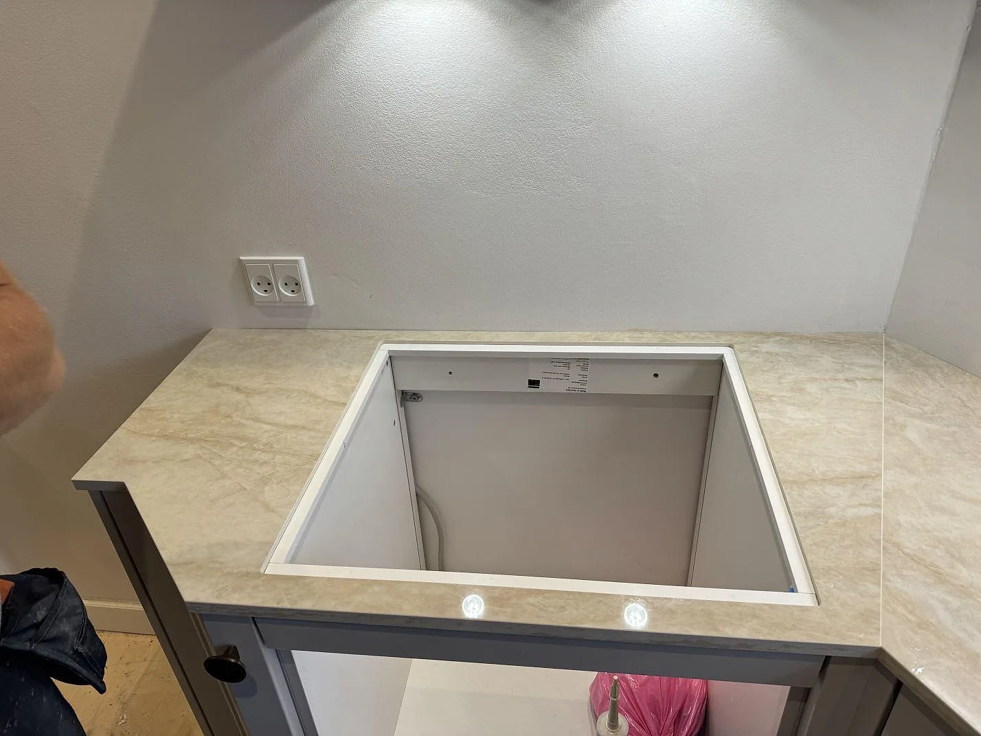 Køkkenbordplade i Dekton Arga, København N – billede 6
