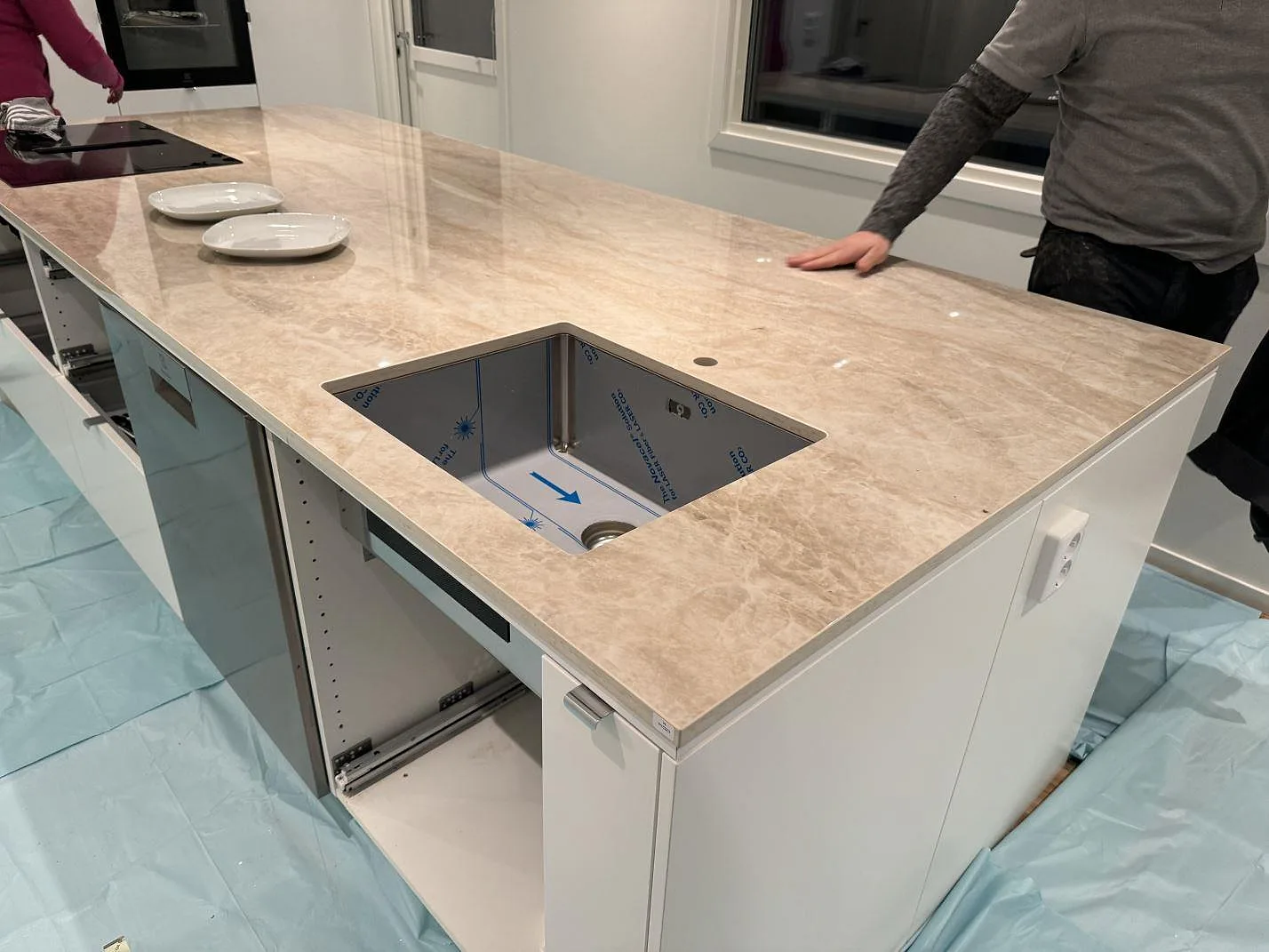 Køkkenbordplade i Dekton Arga, Kristianstad – billede 2