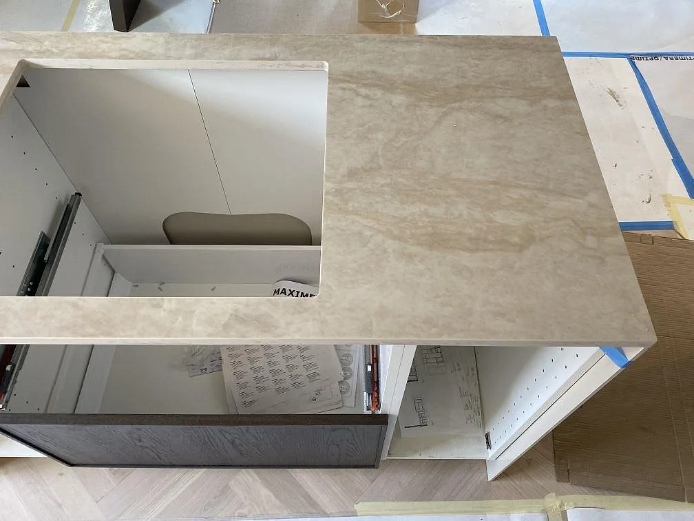 Køkkenbordplade i Dekton Arga, Kristianstad – billede 8