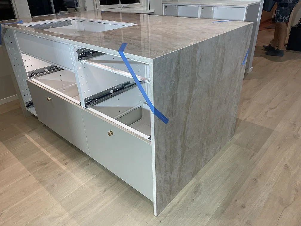 Køkkenbordplade i Dekton Arga, Kullavik – billede 4