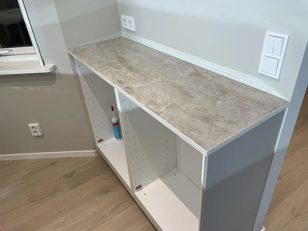Køkkenbordplade i Dekton Arga, Kullavik – billede 6