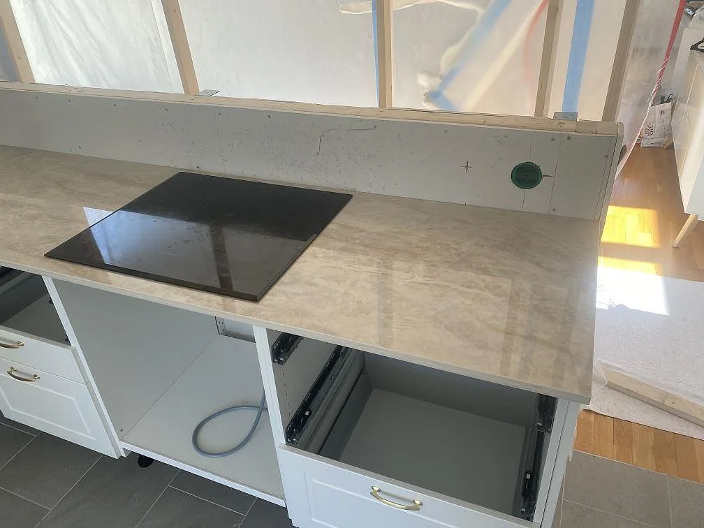 Køkkenbordplade i Dekton Arga, Landvetter – billede 3