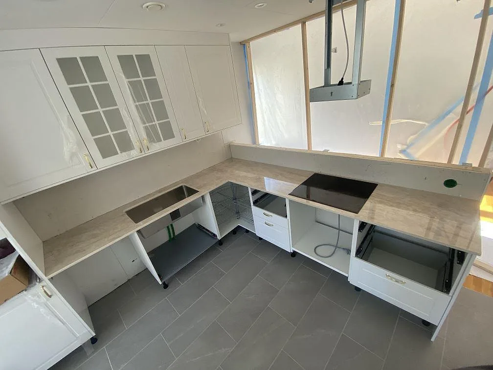 Køkkenbordplade i Dekton Arga, Landvetter – billede 2