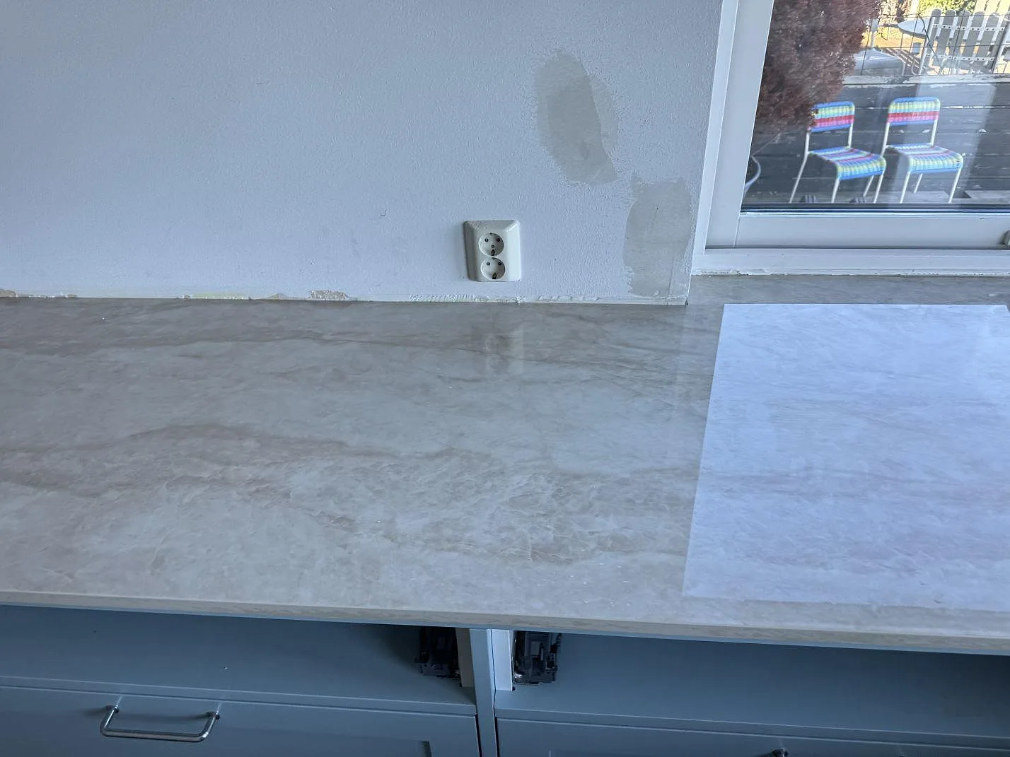 Køkkenbordplade i Dekton Arga, Limhamn – billede 8