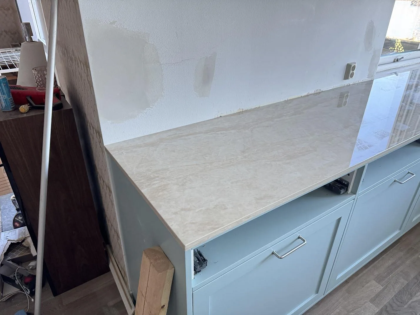 Køkkenbordplade i Dekton Arga, Limhamn – billede 3