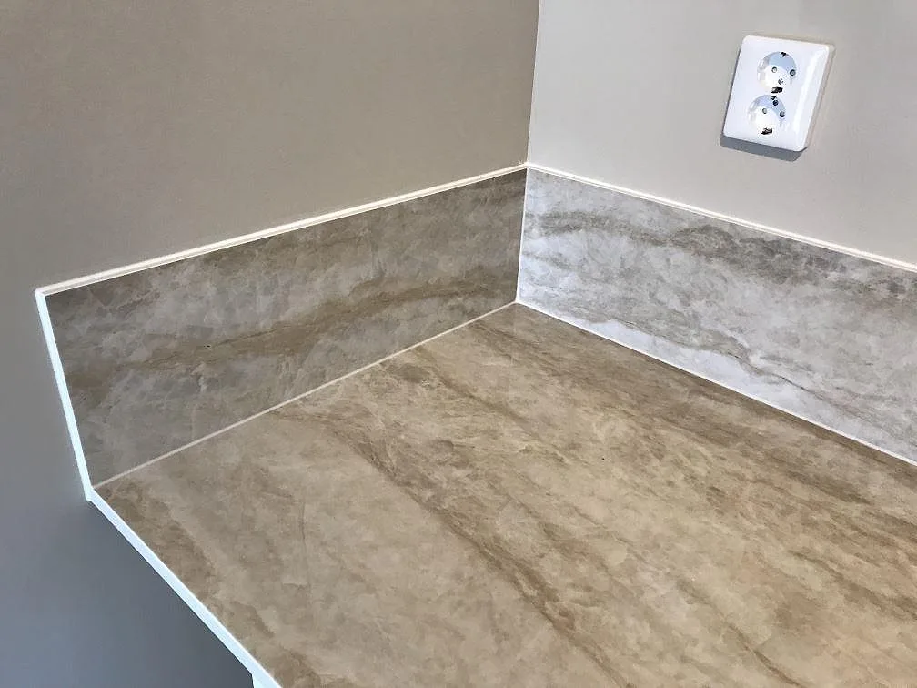Køkkenbordplade i Dekton Arga, Lomma
