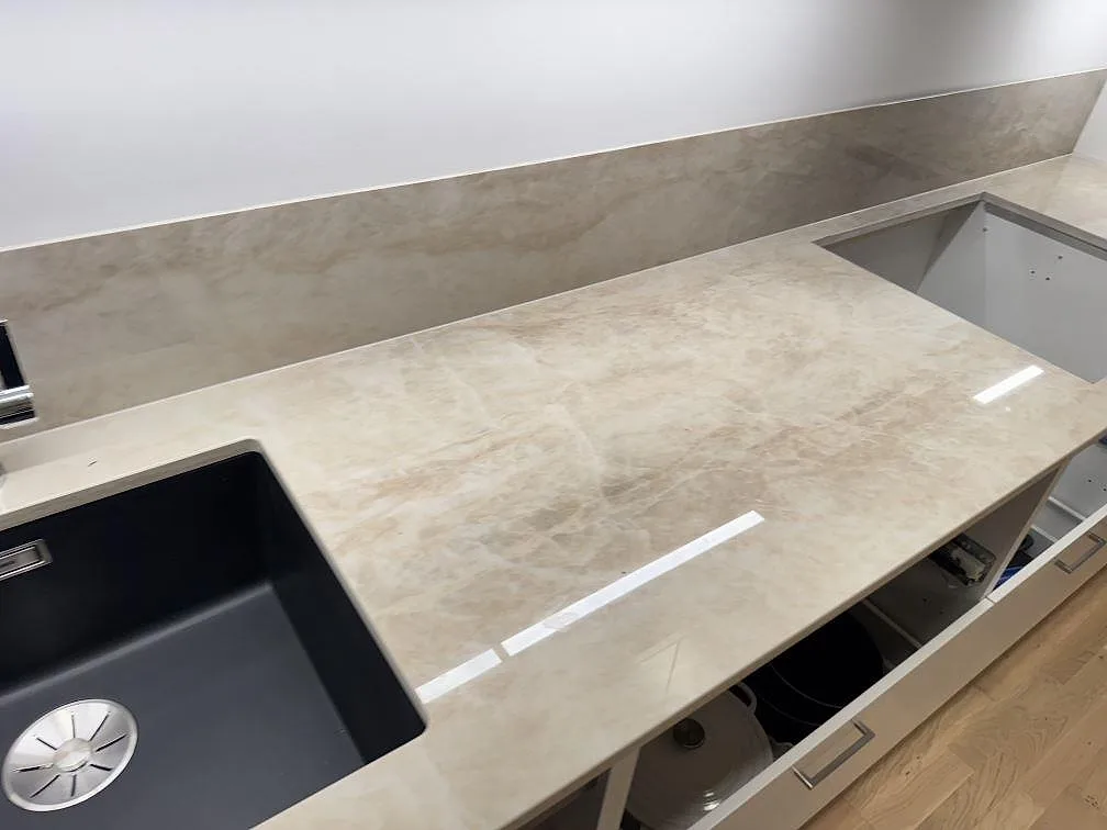 Køkkenbordplade i Dekton Arga, Lomma – billede 3