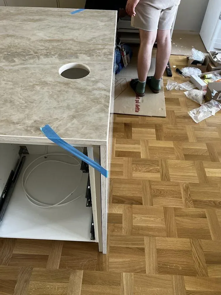 Køkkenbordplade i Dekton Arga, Lund – billede 8