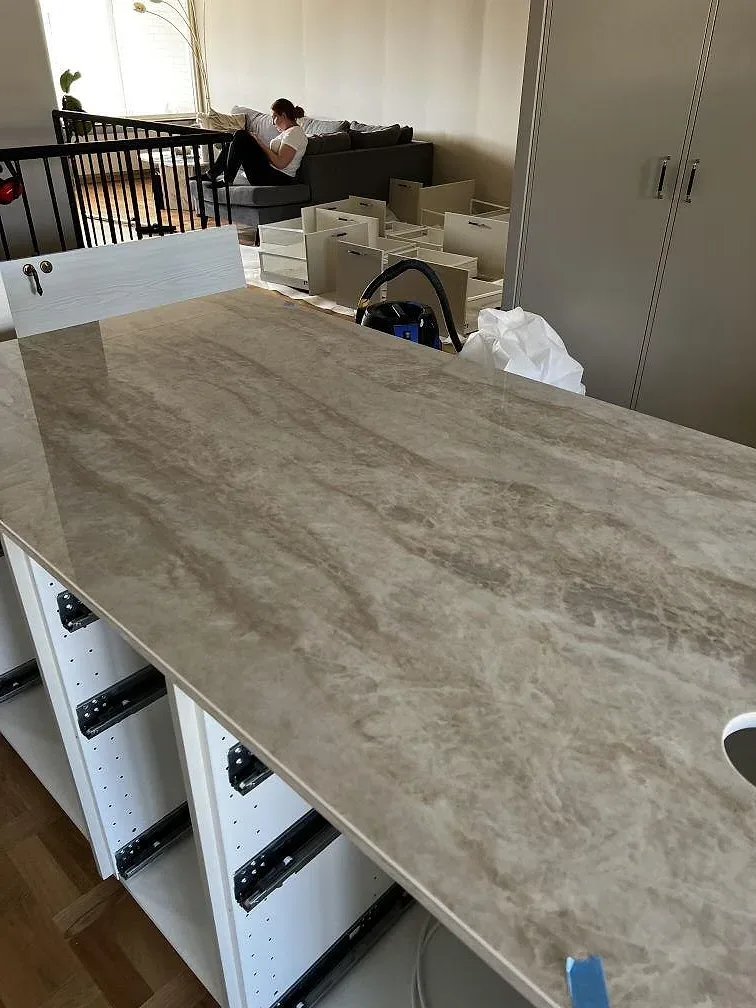 Køkkenbordplade i Dekton Arga, Lund – billede 6