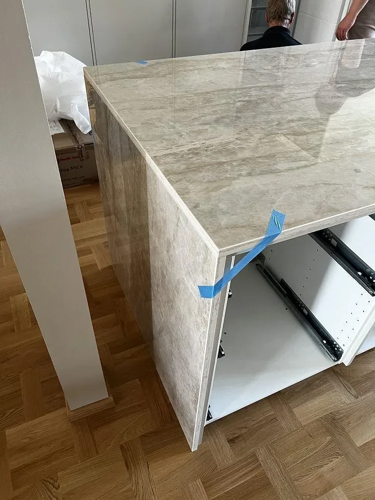 Køkkenbordplade i Dekton Arga, Lund – billede 7