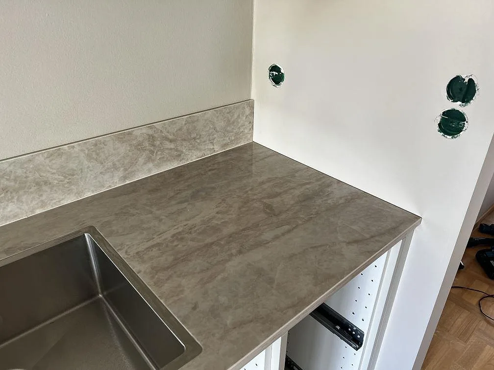 Køkkenbordplade i Dekton Arga, Lund – billede 4