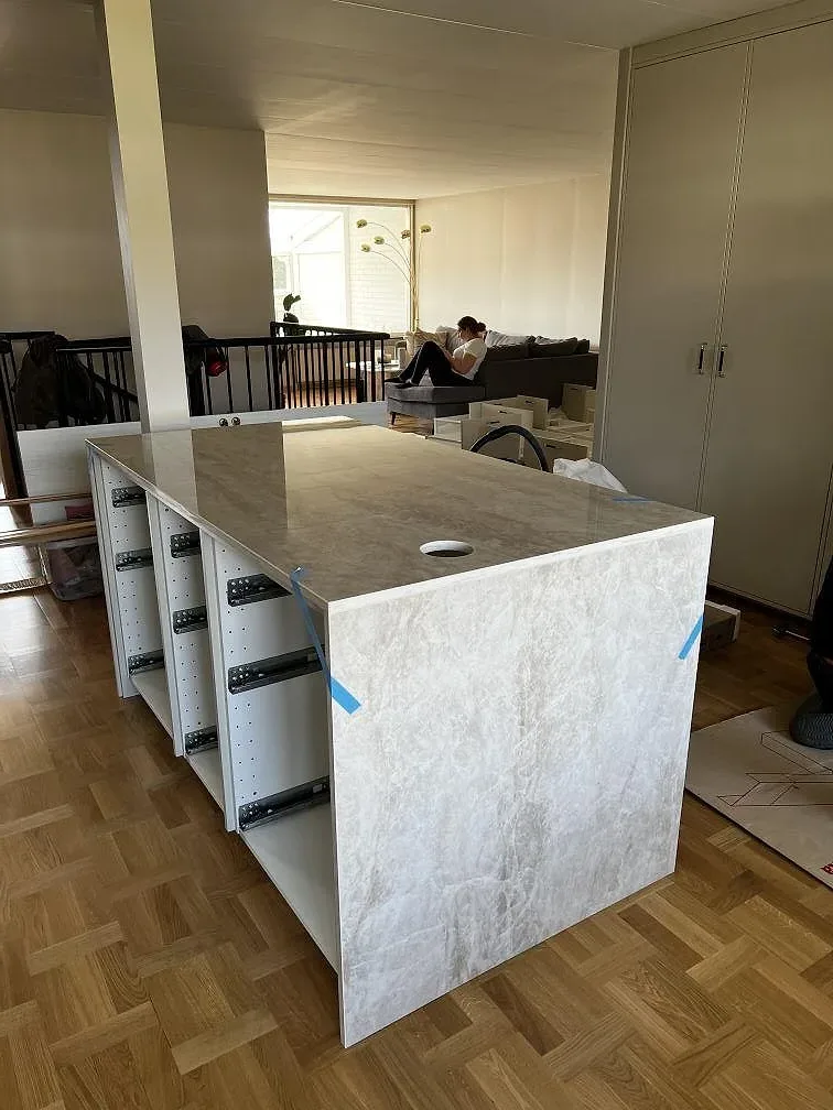 Køkkenbordplade i Dekton Arga, Lund – billede 5