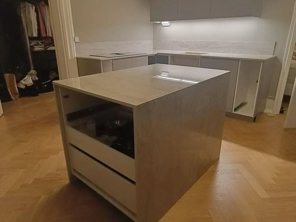 Køkkenbordplade i Dekton Arga, Malmö – billede 2