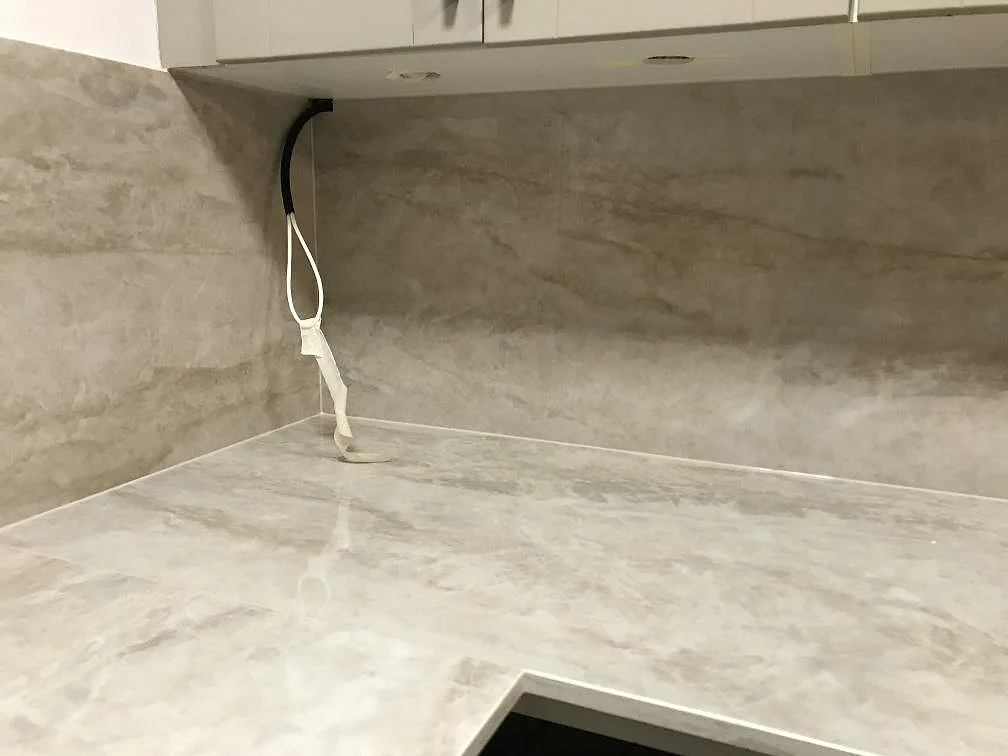 Køkkenbordplade i Dekton Arga, Malmö – billede 4