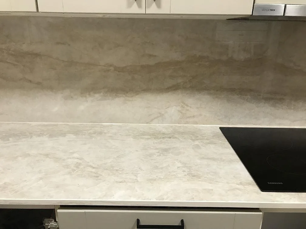 Køkkenbordplade i Dekton Arga, Malmö – billede 3
