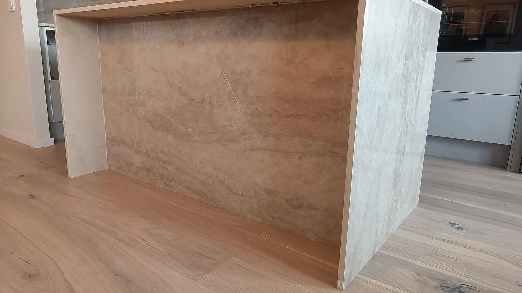 Køkkenbordplade i Dekton Arga, Malmö – billede 4