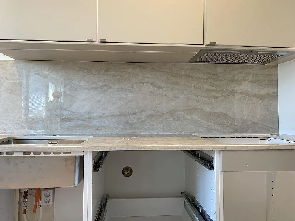 Køkkenbordplade i Dekton Arga, Malmö – billede 5