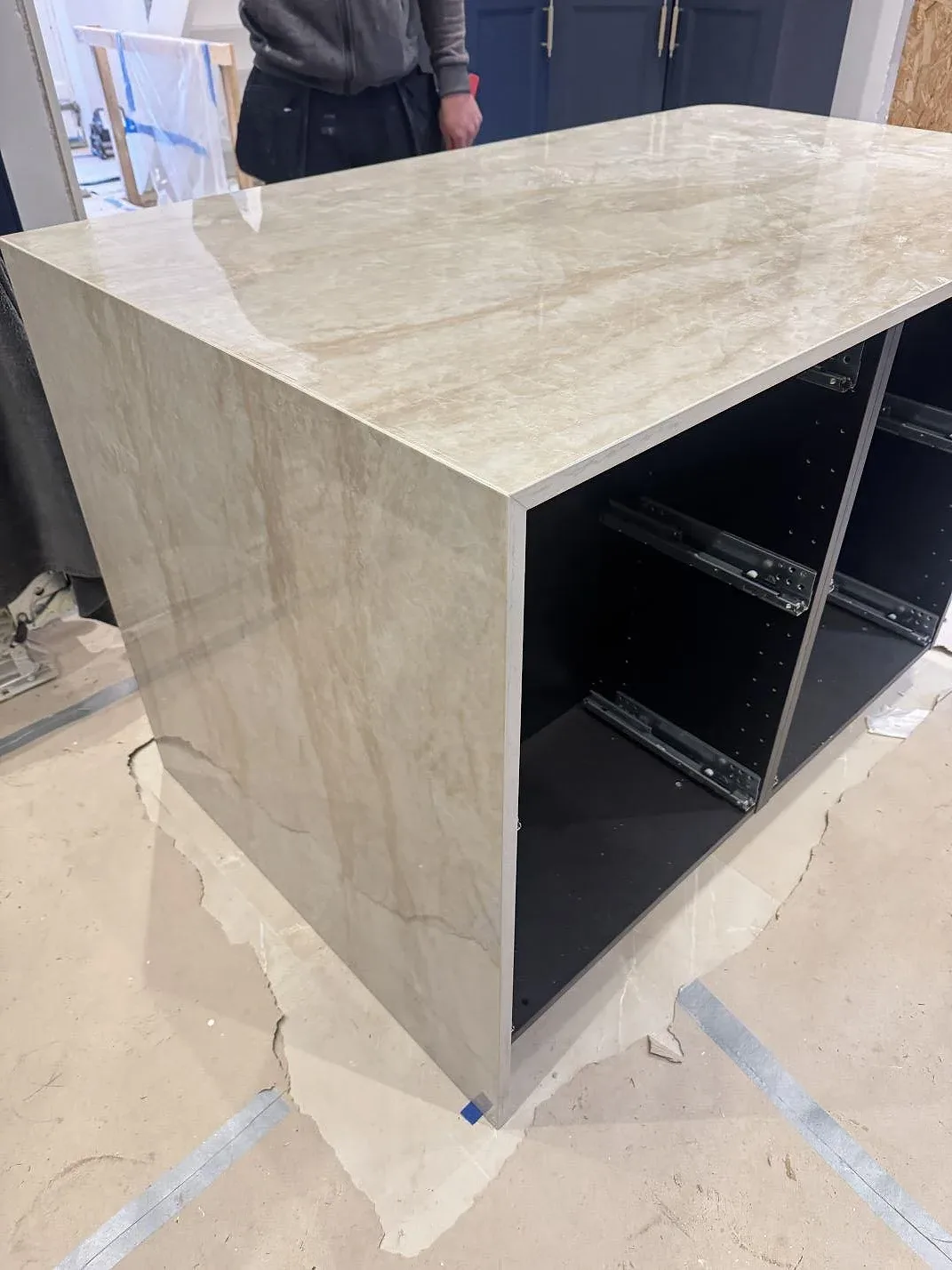 Køkkenbordplade i Dekton Arga, Marstal – billede 6