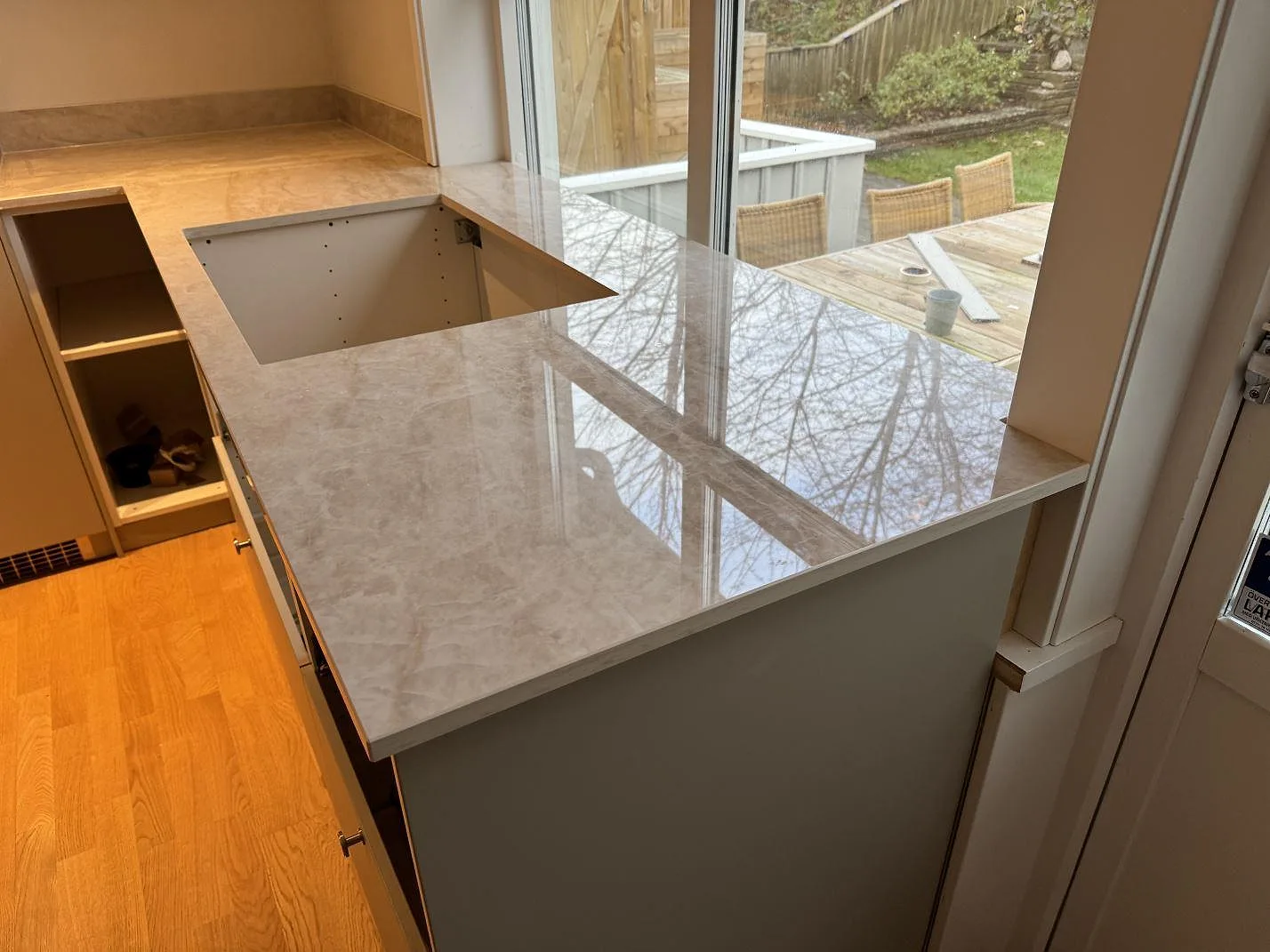 Køkkenbordplade i Dekton Arga, Mölndal