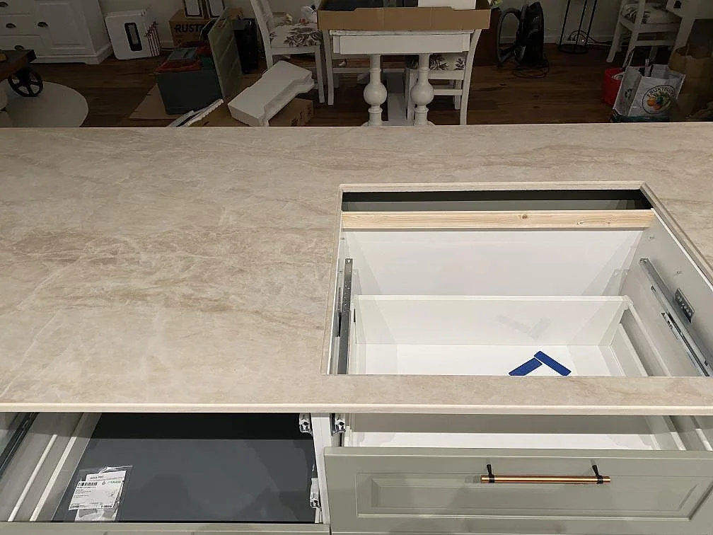Køkkenbordplade i Dekton Arga, Nybro – billede 5