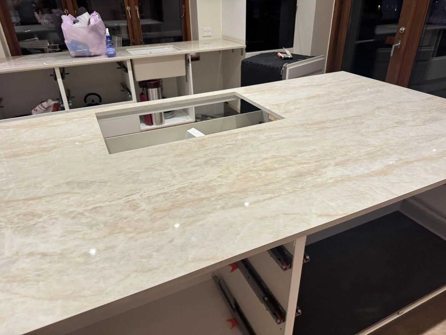 Køkkenbordplade i Dekton Arga, Roskilde – billede 2