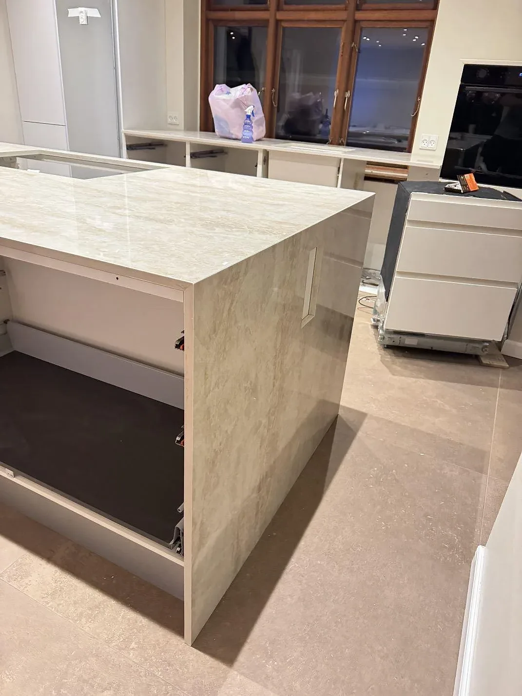 Køkkenbordplade i Dekton Arga, Roskilde – billede 7