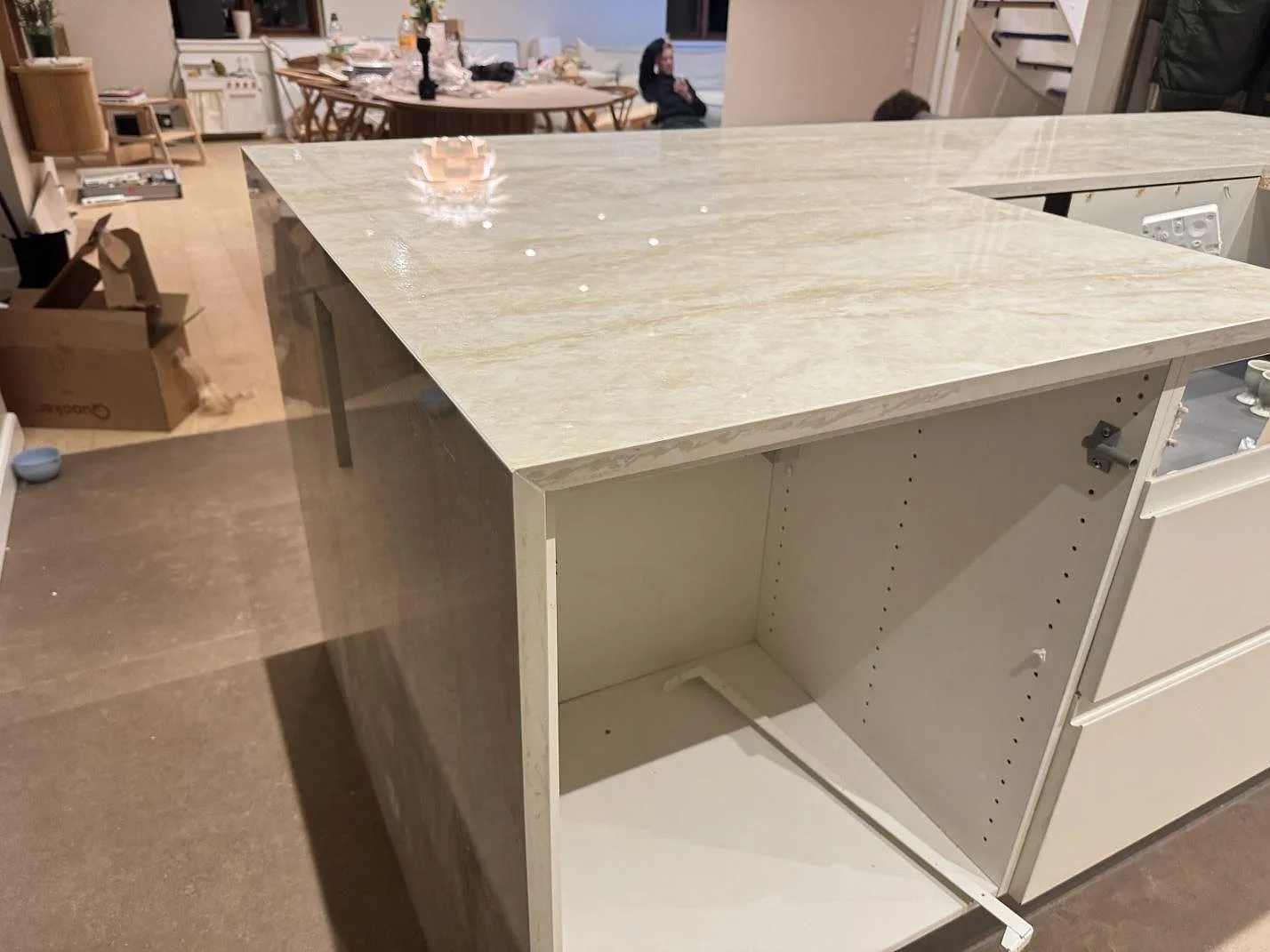 Køkkenbordplade i Dekton Arga, Roskilde – billede 4