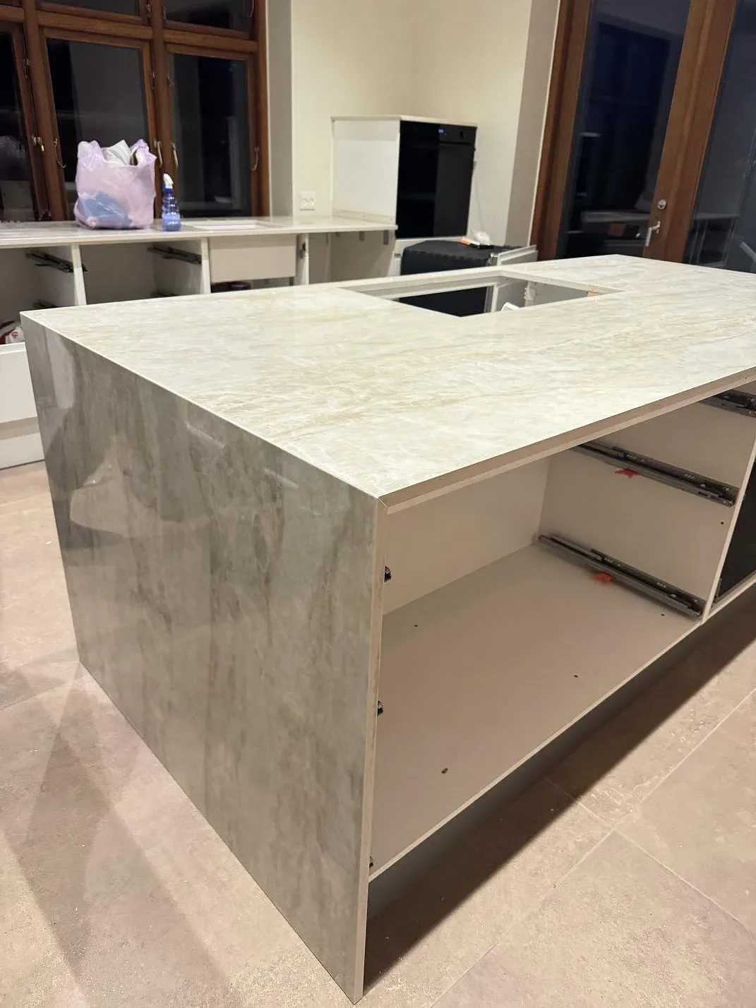 Køkkenbordplade i Dekton Arga, Roskilde – billede 6
