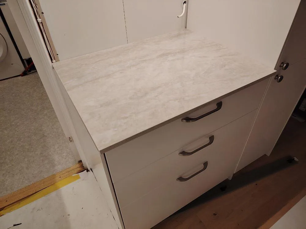Køkkenbordplade i Dekton Arga, Saltsjö Boo – billede 2