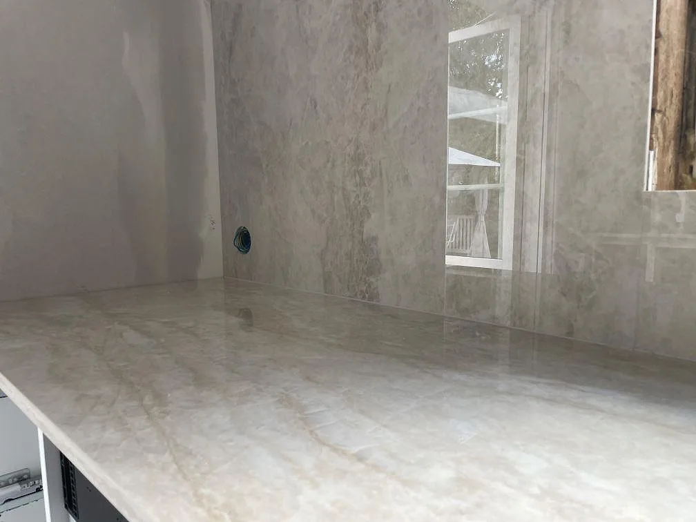 Køkkenbordplade i Dekton Arga, Sandviken – billede 7