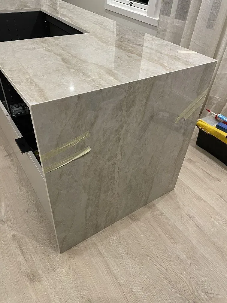 Køkkenbordplade i Dekton Arga, Skövde – billede 4