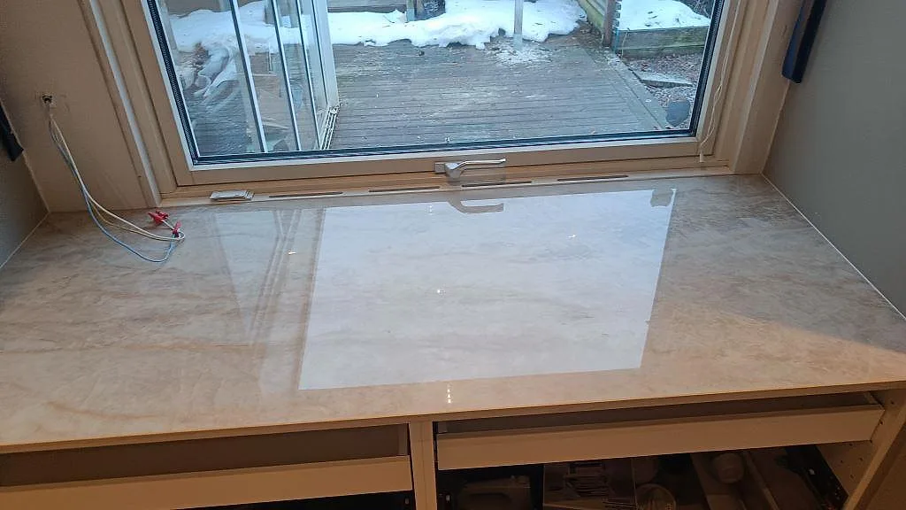 Køkkenbordplade i Dekton Arga, Skövde – billede 6