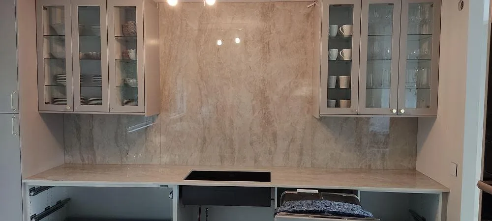 Køkkenbordplade i Dekton Arga, Skövde – billede 2