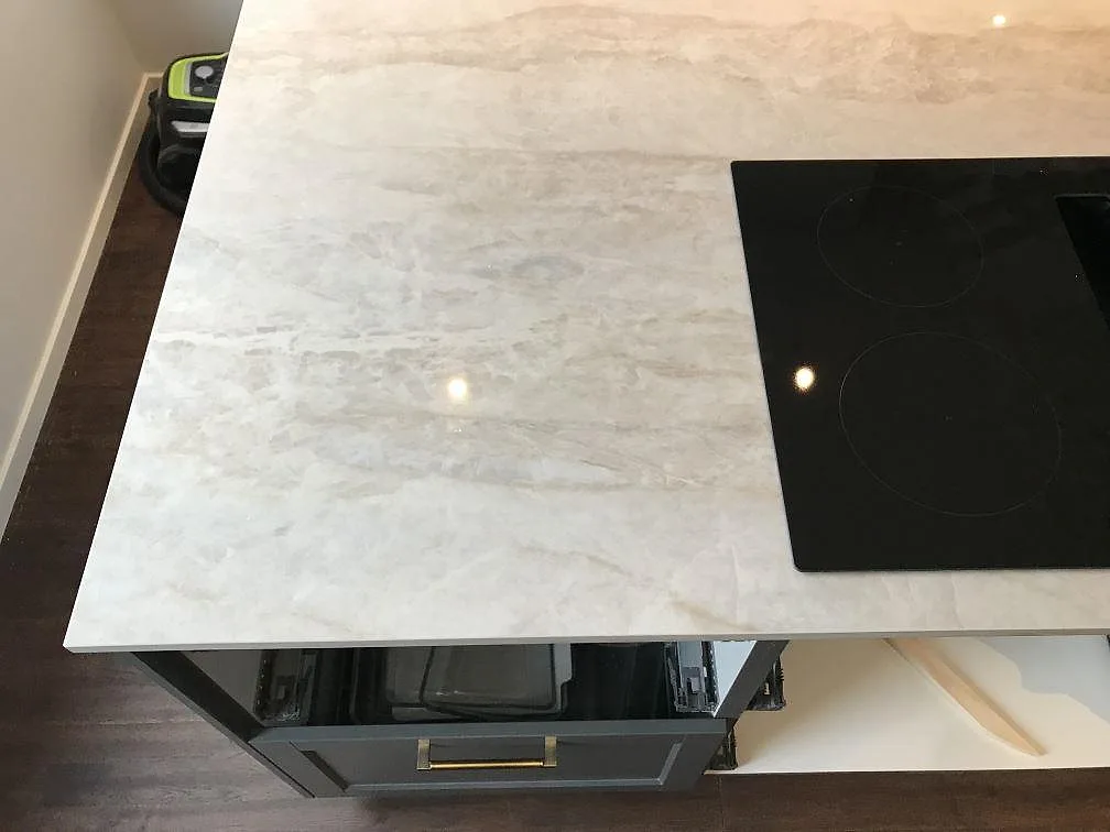 Køkkenbordplade i Dekton Arga, Staffanstorp – billede 6
