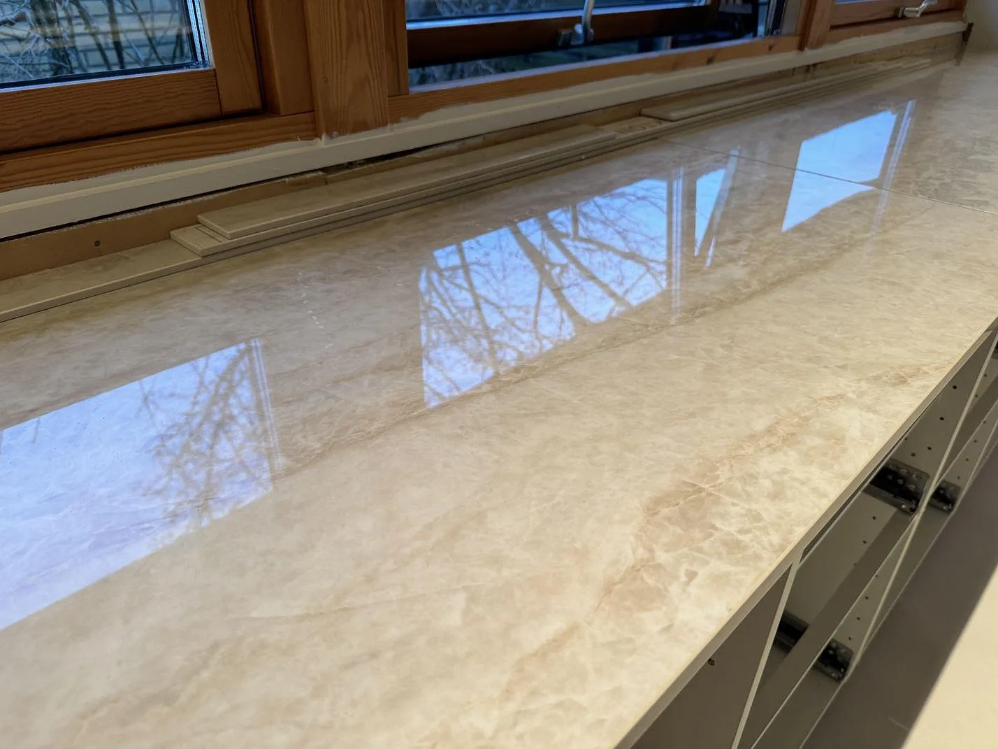 Køkkenbordplade i Dekton Arga, Staffanstorp – billede 8