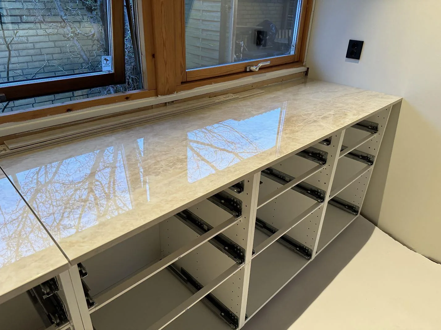 Køkkenbordplade i Dekton Arga, Staffanstorp – billede 5