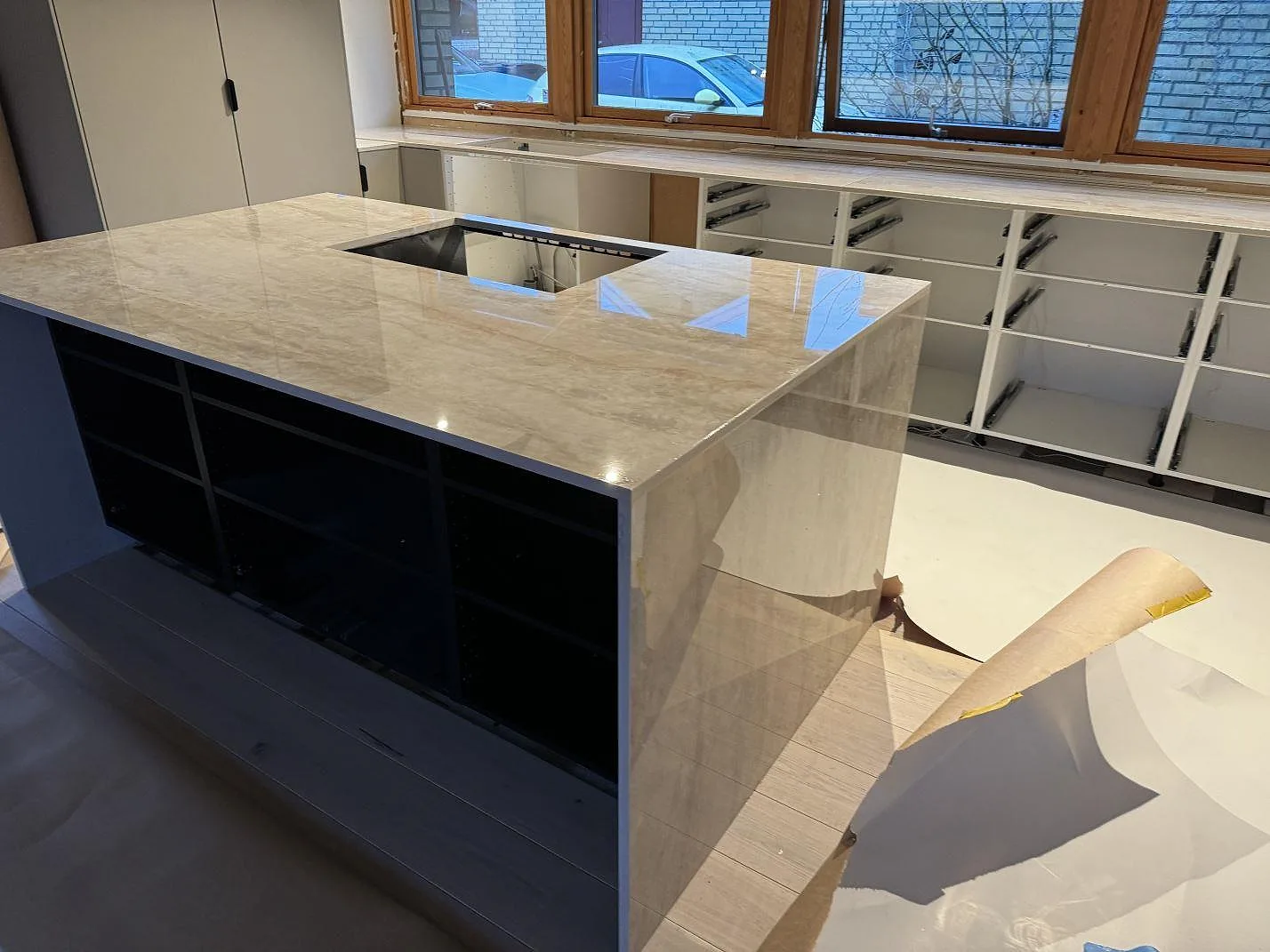 Køkkenbordplade i Dekton Arga, Staffanstorp